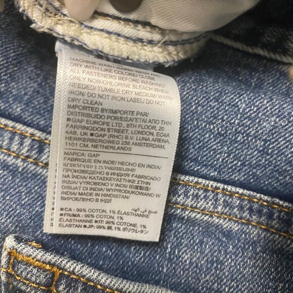 GAP Men’s 38x30 Straight Leg Blue Jeans – Classic Everyday Denim - Picture 9 of 11